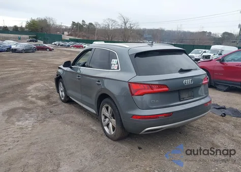 2019 Audi Q5 45 Premium from USA, damaged, VIN WA1BNAFY2K2121482